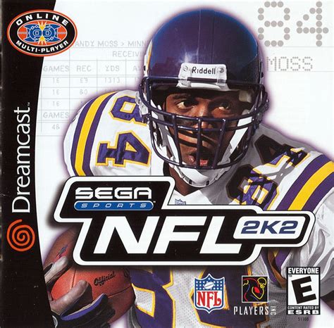 Nfl 2k2 Cover Or Packaging Material Mobygames