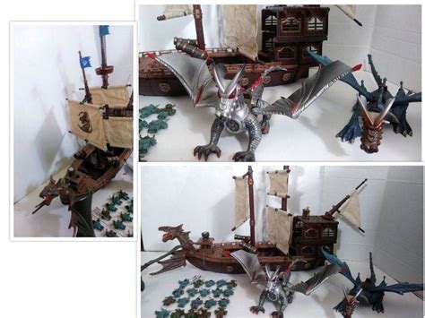 Mega Bloks Dragons Krystal Wars Man O War Ship 95 Complete Etsy