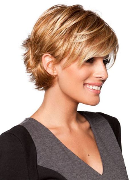 Classic Short Hairstyles For Round Faces The Wow Style