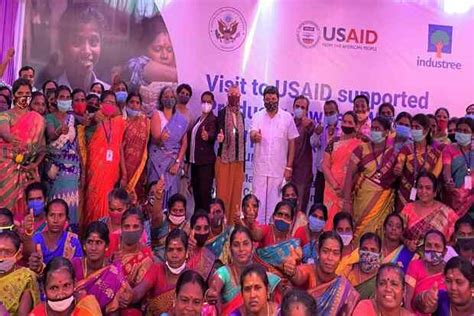 Us Consul General Visits Usaid Project Sites In Madurai