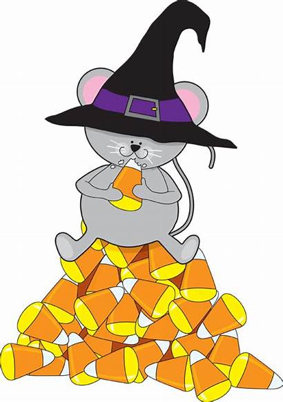 Candy Corn Clip Halloween Clipart Eating Cliparts