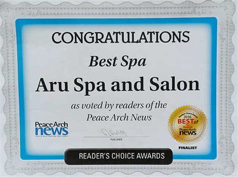 Best Spa In Surrey And White Rock Aru Spa And Salon