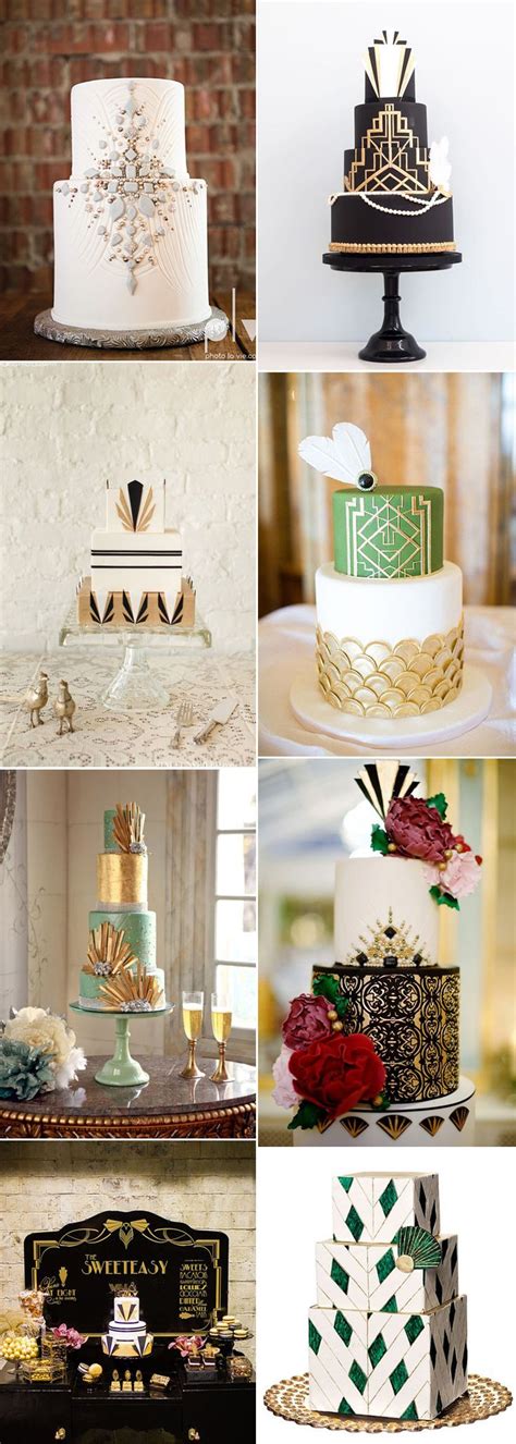 Jenny really helped me feel comfortable about trusting the cake to someone else. 15 Fabulous Gatsby Wedding Cakes | Boho wedding cake ...