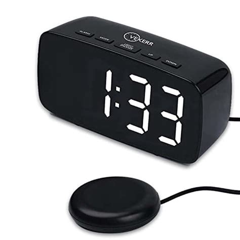 Loud Alarm Clock With Bed Shaker Vibrating Alarm Clock For Heavy