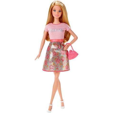 Barbie Fashionistas Muñeca Barbie Pink Dream Top Y Falda D 155910