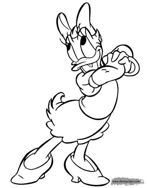 Daisy Duck Coloring Page Disney Princess Coloring Pages Coloring Porn