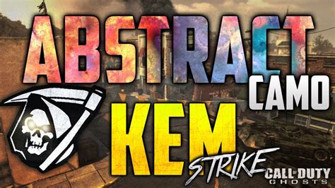 Ghosts Abstract Camo Kem Strike New Dlc Multiplayer Call Of Duty
