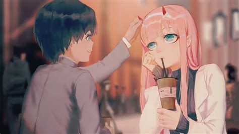 Darling In The Franxx Wallpaper Phone Hiro And Zero Two