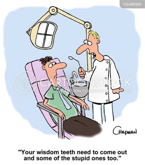 tooth extraction cartoon