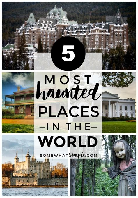 5 Most Haunted Places In The World Somewhat Simple