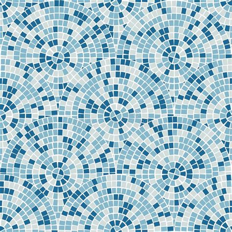 Blue Mosaic Vector Stock Vector Illustration Of Geometric 3361280
