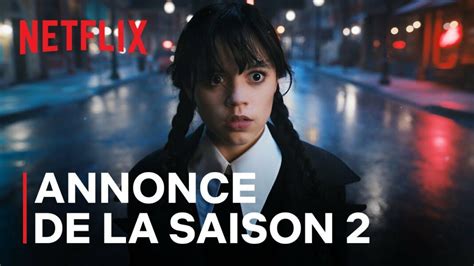Mercredi La Saison Officiellement Annonc E Sur Netflix