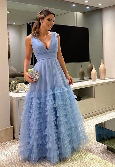 100 Vestidos Azul Claro Para Madrinhas De Casamento 2020 Vestidos