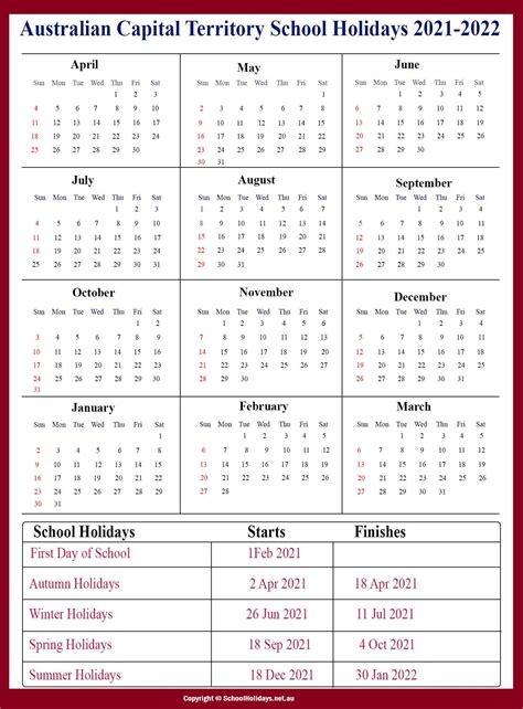 Calendar 2022 Victoria Australia Calendar Printables Free Blank
