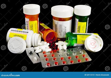 Various Medicines And Narcotics Stock Photo Image Of Prescription