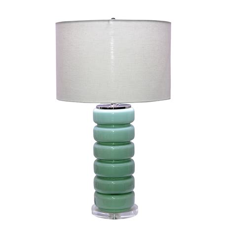 Mid Century Turquoise Glass Lamp Furniture Design Mix Gallery