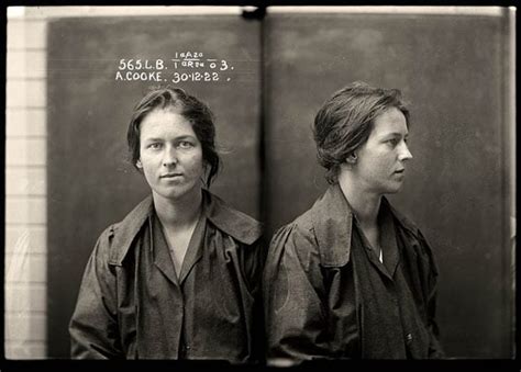 Mugshots Of Australian Women Criminals From The 1920s