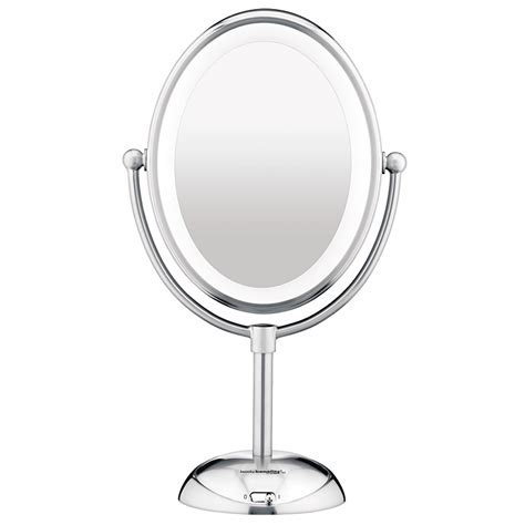 Reflections Led Lighted Mirror Chrome Urban Global