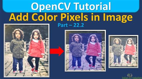 Change The Pixel Value Of An Image In Opencv Python Opencv Tutorial