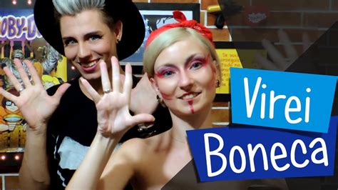 Virei Boneca Com Andressa Damiani Youtube