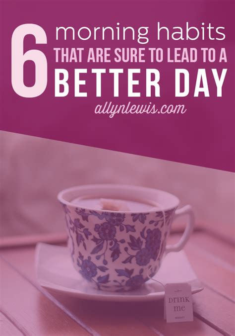 6 Morning Habits That Are Sure To Lead To A Better Day The Gem