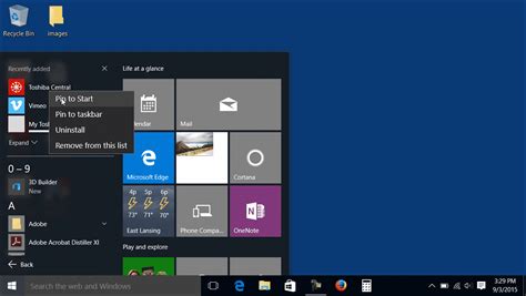 How To Customize The Start Menu In Windows 10