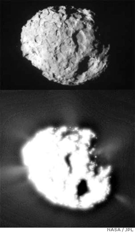 Close Up Look At Comet Blasts Conventional Theories
