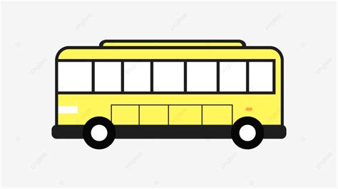 Gambar Bus Sekolah Kartun Kuning Vektor Bis Angkutan Mobil Png Dan