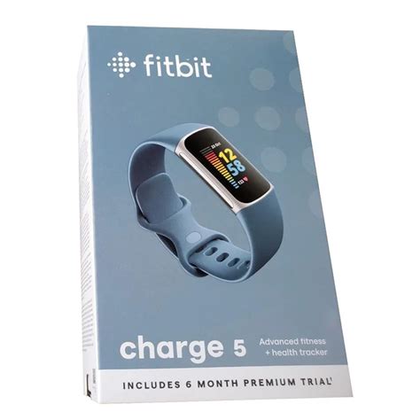 Fitbit Charge 5 Advanced Fitness And Health Tracker Steel Blue