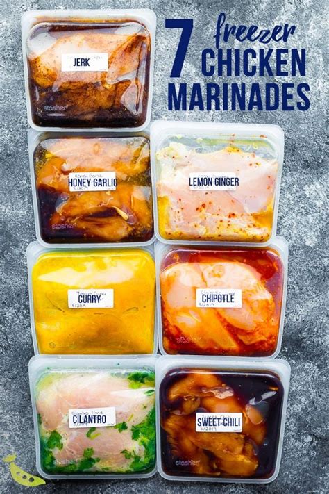 This easy chicken marinade makes chicken incredibly moist and outrageously delicious! 7 Chicken Marinade Recipes You Can Freeze | Recipe ...
