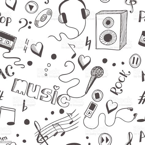 Desenho De Música Para Desenhar