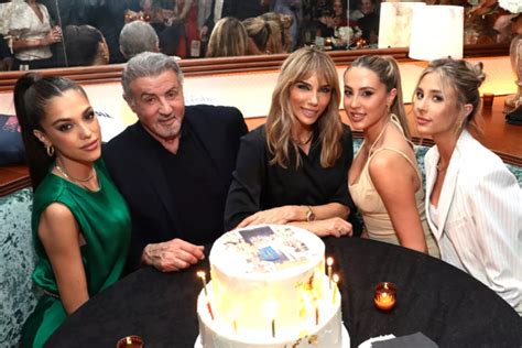 Sylvester Stallone Tells His Daughters He Was Once Embarrassed To Be A