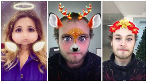 Snapchat S Gift To You This Christmas More Filters And Lenses Mashable Com
