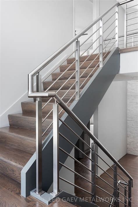 Railing Stainless Steel Guardrail Steel Stairs Design Staircase Design