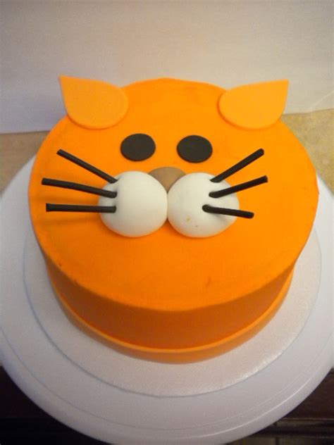 Orange Cat Cake