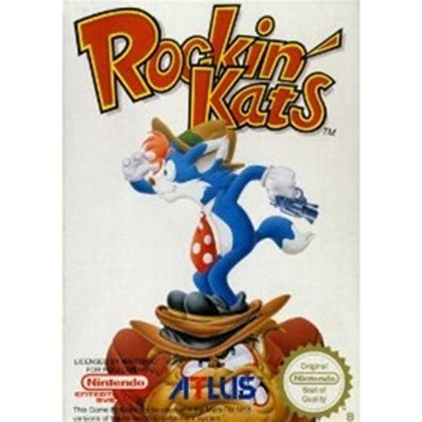 Rockin Kats Nintendo Nes Original Game For Sale Dkoldies