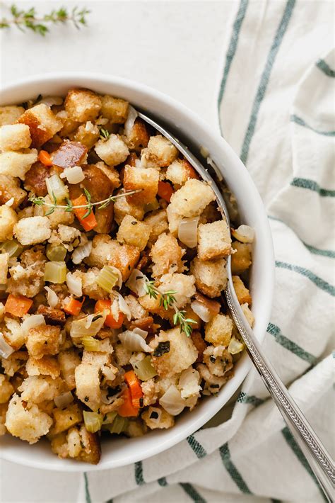 The Best Simple Vegetarian Stuffing Recipe The Live In Kitchen