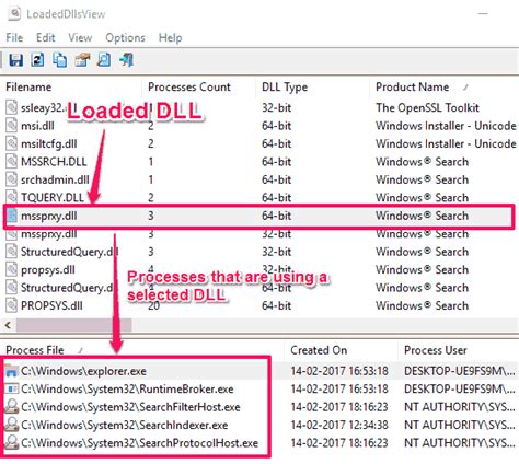 How To See Dlls Of Running Processes On Pc