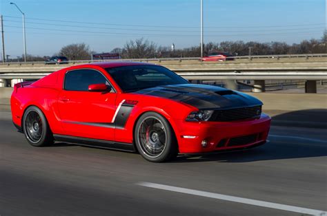 This 2012 Race Red Roush Ford Mustang Is A Real Corvette Killer Hot