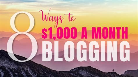 Make Money Blogging How We Built A 1000month Blog 10 Steps For 2020