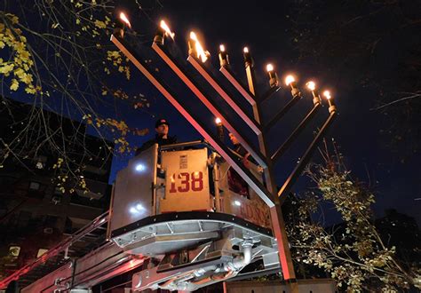 Hundreds Of People Attend Outdoor Chanukah Celebration In Forest Hills