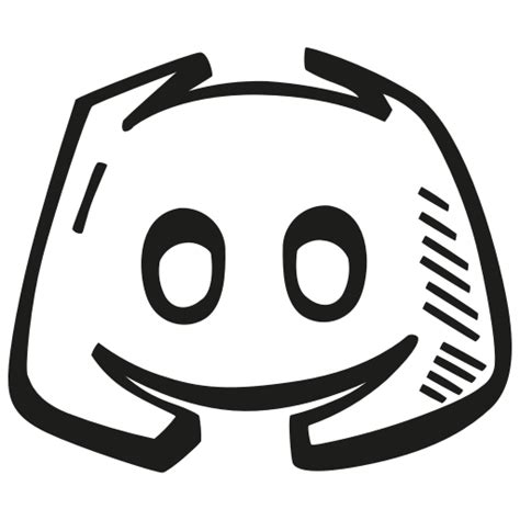 95 Discord Icon Png Black Download 4kpng