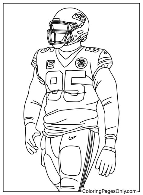 Chris Jones Coloring Page Free Printable Coloring Pages