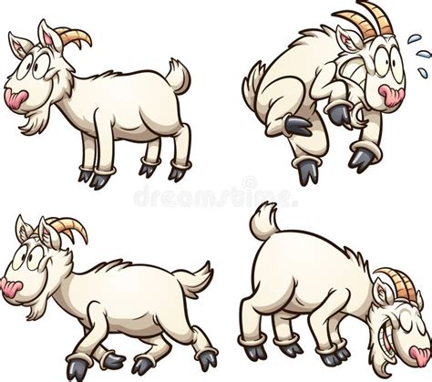 Cartoon Goat Stock Vector Illustration Of Mammal Farm 11910476