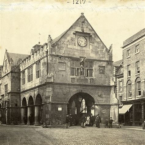 Old Market Hall Shrewsbury Shropshire Educational Images Historic