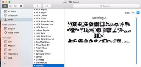 How To Install Khmer Unicode Fonts On Windows And Mac Osx Apple