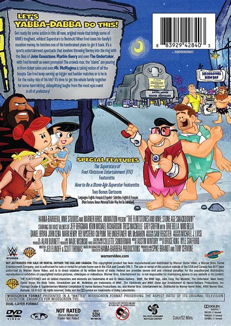 The Flintstones And Wwe Stone Age Smackdown 2015