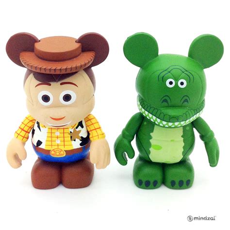 Disney Vinylmation Toy Story Woody And Rex Set Of 2 Mindzai Toy Shop