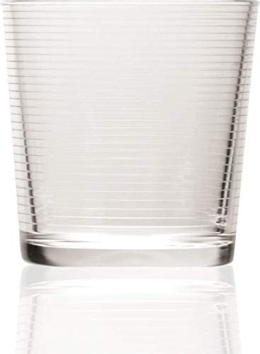 Circleware Hoop Heavy Base Whiskey Drinking Glasses Set Of 4 Entertainment Dinnerware Glassware