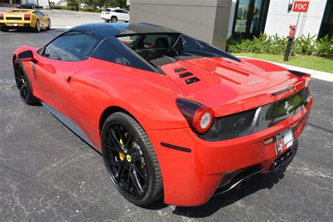 Best local deals · online car shopping · local dealers Used 2015 Ferrari 458 Spider For Sale ($224,900) | Marino ...